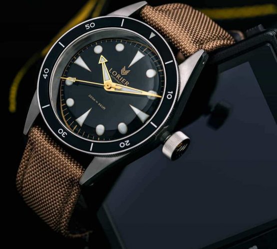 Lorier watches on cordura strap