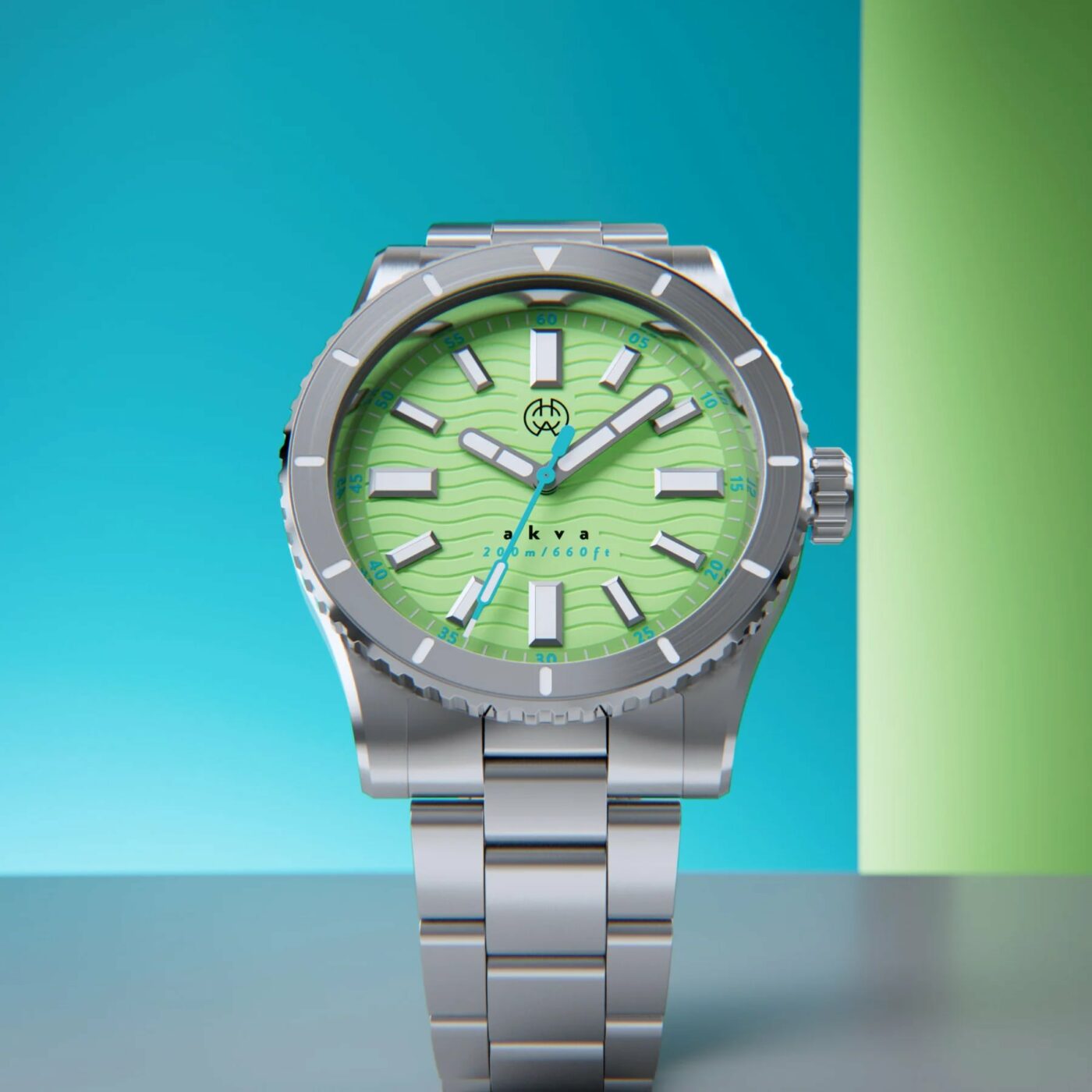 Henry-Archer-watches-akva-coral-green-front