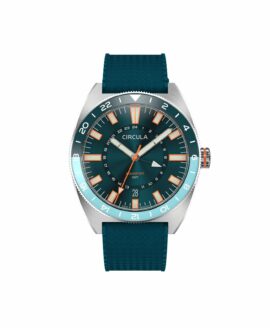 Circula - AquaSport GMT - Blue - Rubber-min