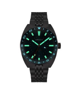 Circula - AquaSport GMT - Blue - Steel-lume-min