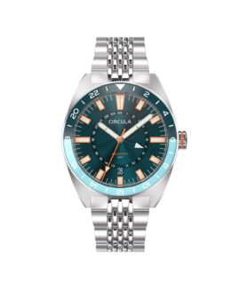 Circula - AquaSport GMT - Blue - Steel-min