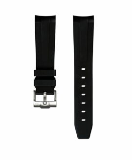 Curved-End-Rubber-Watch-Strap-Black-WB-Original-min