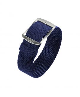 Eulit Baltic Perlon Watch Strap_Navy blue