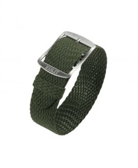 Eulit Baltic Perlon Watch Strap_Olive Green