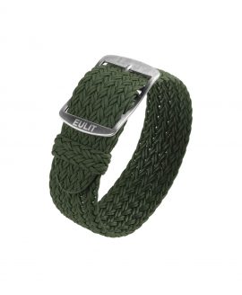 Eulit Perlon Watch Strap_Olive Green