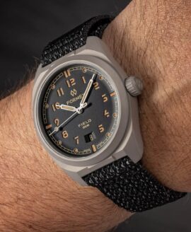 Formex - Field Automatic - Charcoal 41 - Wrist Shot 7.25 wrist