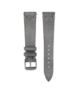 Jelsdal_Vintage Suede-Watch Strap-Light Grey-min