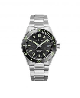 Le Jour - Coral Diver black dial - LJ-CD-001 - Front