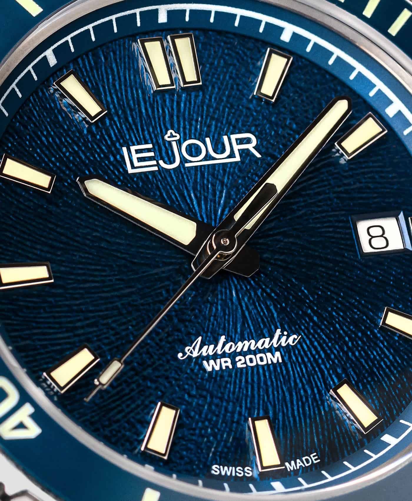 Le Jour - Coral Diver - LJ-CD-002 - Dial macro