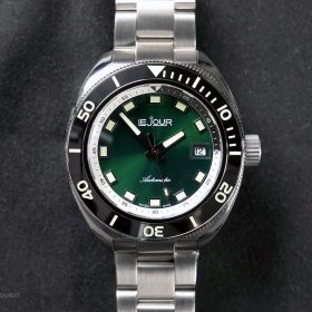 LeJour Hammerhead LJ-HH-004 green dial black bezel