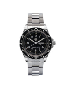 Marathon-46mm-Official-IDF-YAMAM-Jumbo-Day-Date-Automatic-JDD-stainless-steel-bracelet