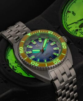 Ocean Crawler Core Diver V4 - Orange Bezel-lume-min