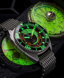 Ocean Crawler - Decompression Timer - Black - lume-min