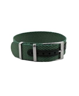 Premium Adjustable Single-Pass Nato Strap_Green_WB Original-min