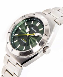 Reviere Diver Green-12h bezel