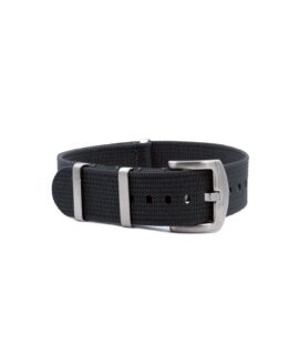 Ripped Nato Strap - Grey - Front-min