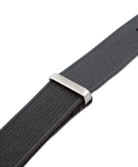 Ripped Nato Strap - Grey - Side-min