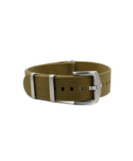 Ripped Nato Strap - Khaki - Front-min