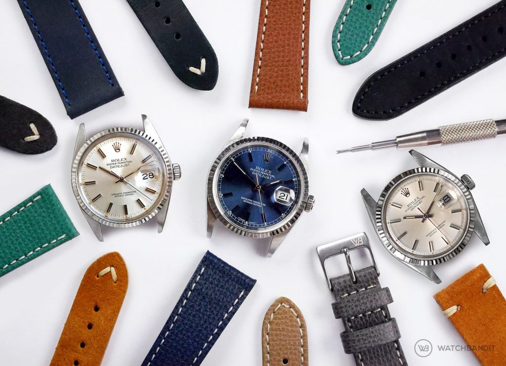 Rolex Datejust 36 leather Strap Guide collection