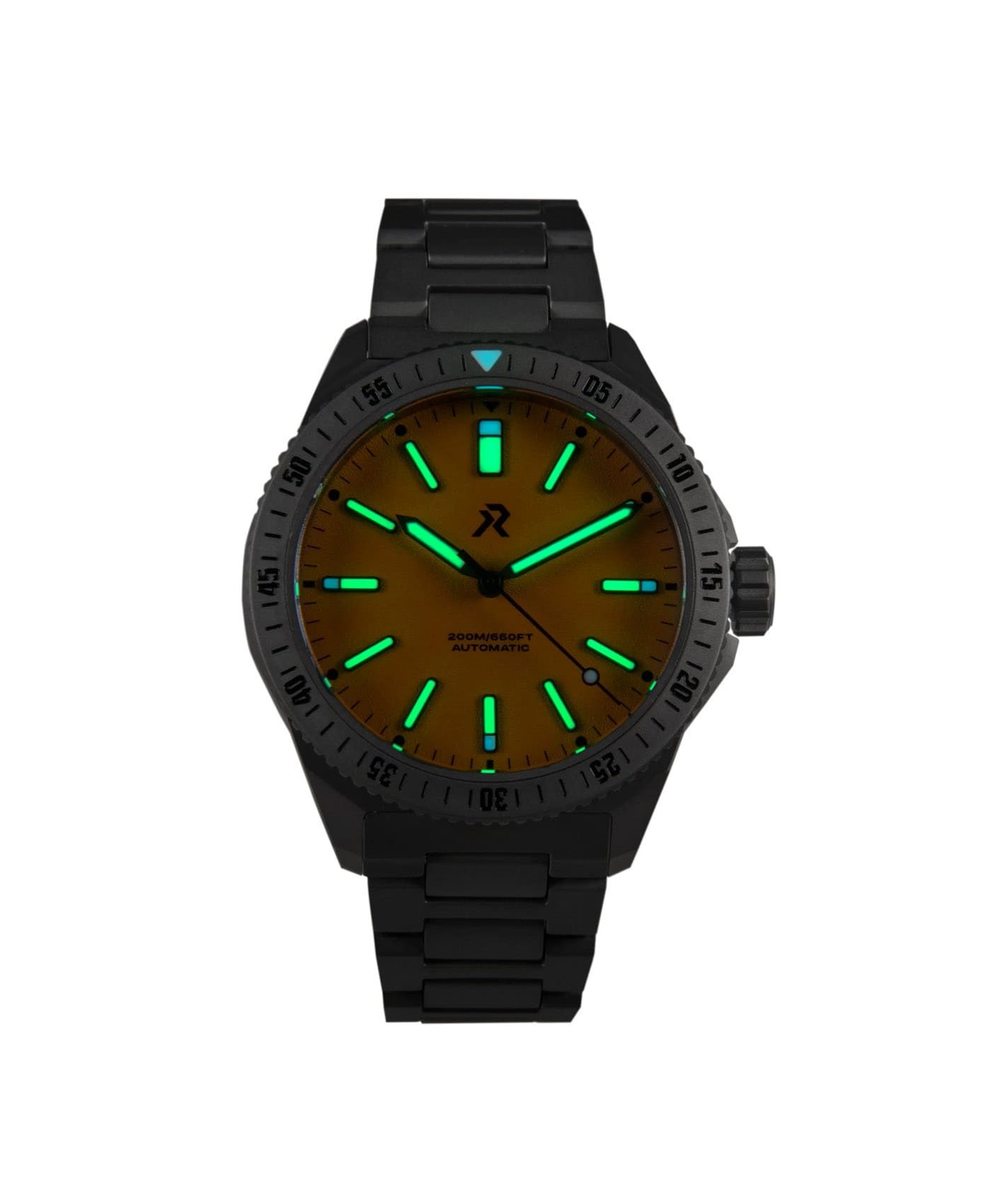 RZE - Endeavour - Medallion Yellow - lume shot