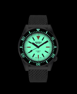 Squale - 1521 Full Luminous Militaire Mesh - 1521FUMIWT.ME20-lume