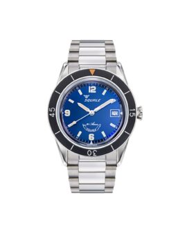 Squale - SUB39 - Blue - Metal Bracelet - front-min