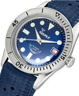 Squale-SUB39-SuperBlue-blue-tropic-rubber-closeup-min