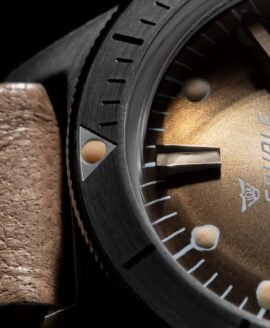 Squale - Super-Squale - Sunray Brown - Dial macro-min